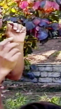 Latina Big Boob Shemale Fucked Outdoors in the Park
