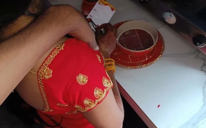 YOURAMRITA04: Brother-in-law Celebrated Karva Chauth with Sister-in-law