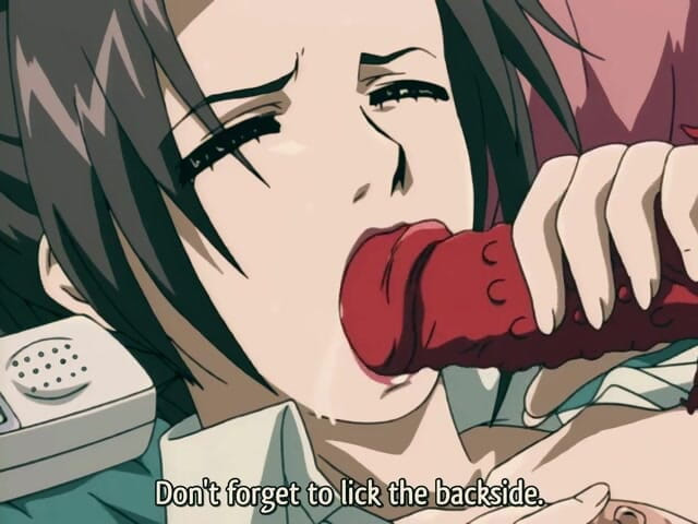 Erotic Animation: Istri semok ini suka banget nelpon pacarnya sampai orgasme berujung...