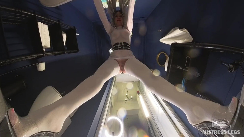 Mistress Legs: You Became a Toilet for Mistress in White Stockings and...