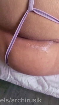 Coquette Pussy Strawberry Cum From a Big Dick From a Hot Fuck!