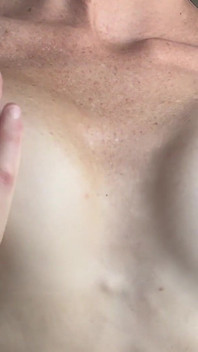 Oil Lotion Fetish Worshipping My Big Sexy Natural Tits Boob Play