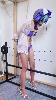 수영복 체셔 고양이