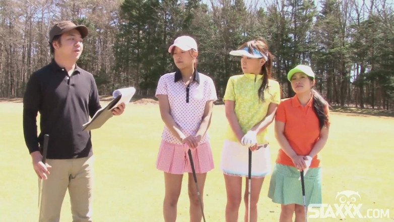 Staxxx: Asian golfers naked and sexy