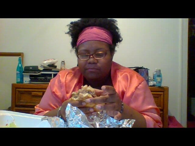 Sweety Racine: Cheeseburger Chompin' Chick