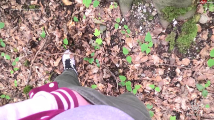 Anne Eden: Outdoor fuck after jogging