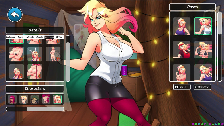 Porny Games: Viața în Woodchester 0.8.1 - Sex cu toate doamnele din casă