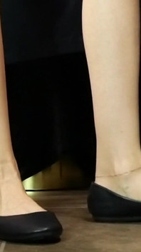 Creaking Ballet Flats Worship Asmr