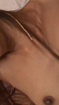 She's eighteen years old and a slut born in Japan with a bushy pussy and small soft tits gets turned on by cock