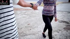 Pacar Indiaku lagi asik nyepong kontol dan telan sperma pacar indianya - vlog seks