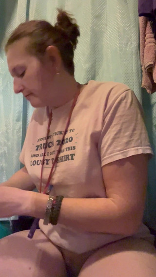 Thumbnail of Plain Old Pissing From My Hairy Mature Pussy