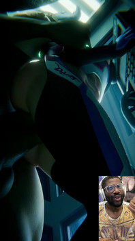 Big Thicc Long Hard Cock Junker Queen Tries to Nerf D.va’s Tight Bald Pussy
