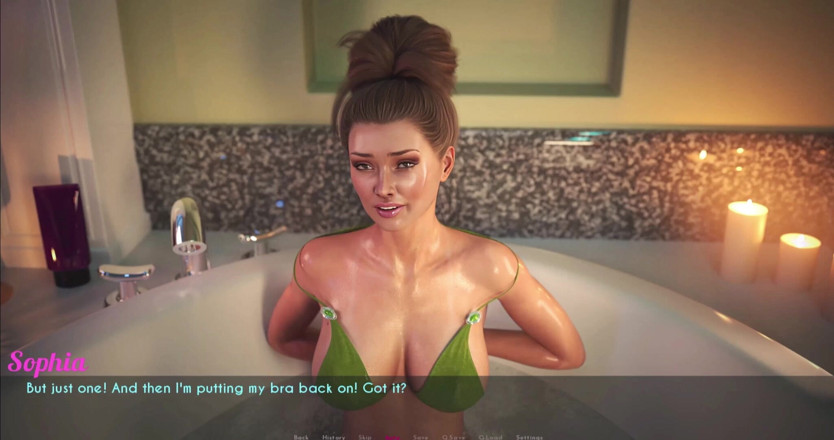Kitty Gamer: AWAM #10 Sophia는 딜런에게 그녀의 인생 이야기를 말한 다음 데이트에 가서 섹시해