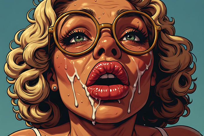 AI Porn: Vintage Matures Cock Loving Art