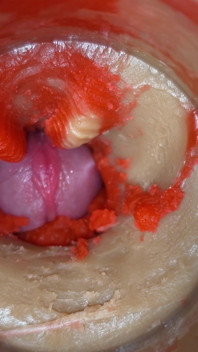 Camera Deep Inside Tight Pussy Captures Huge Cum Explosion 4K