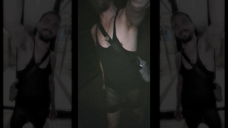 kinkygaynudist: Půlnoční mesh šílenství (letní procházka ke ztrátě kontroly)