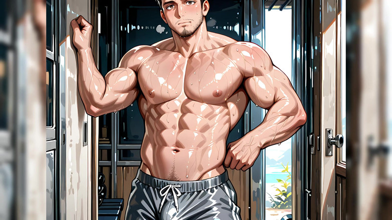 Erotic Man: Ai men з величезними м'язами