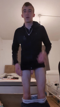 Skinny Twink with Huge Cock