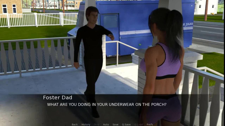 Dirty GamesXxX: How we met: Lonely cute girl in the big city-...