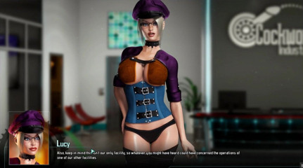 Cumming Gaming: Cockwork industries [hentai sfm game] ep.1 punk girl with pink hair...