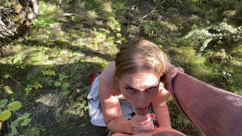 Nerdy Nympho: Hiking Horny Step-sis Ends with Massive Creampie