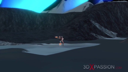 3dxpassion: Female alien gets fucked hard by sci-fi explorer in spacesuit...