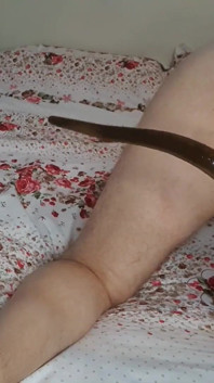 Dubur mendalam yang melampau dengan dildo slink besar. Palam punggung 45cm besar memusnahkan pantat gemuk teman lelaki saya