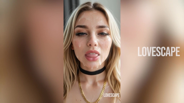 Lovescape: Blonde House Tour Gangbang: Kuchyň, Ložnice, Obývací pokoj