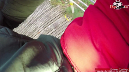EroCom: Quickie mit einer schlanken nylon-schlampe bei einem sex date