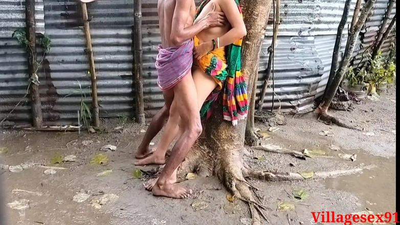 Villagesex91: India del pueblo al aire libre