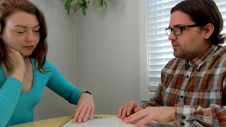 Jess and James TOYST: オタクが赤毛とセックスする。彼は家庭教師をしている。