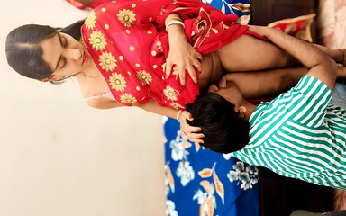 Parizadi: Yeni evli yaramaz yenge devar tarafından sikiliyor