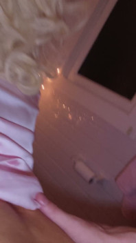 POV, blonde à gros nichons dans la salle de bain, levrette - Vivianne Desilva 4K