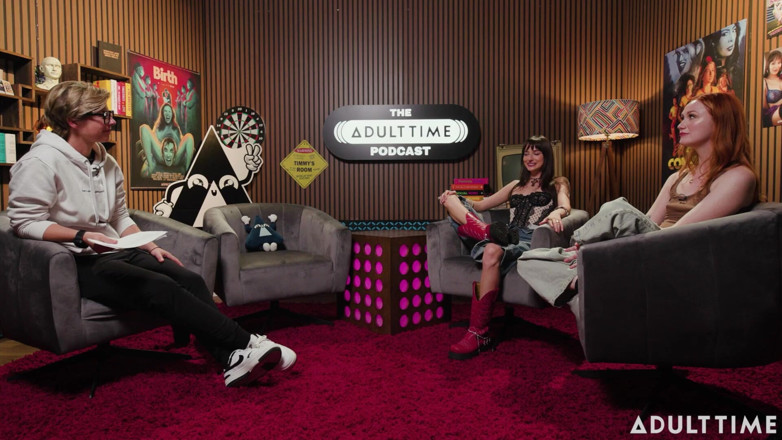 Adult Time Podcast: Lana Smalls &amp; Scarlet Skies nohy Obrázky, Poruchy a Shrek Dirty...