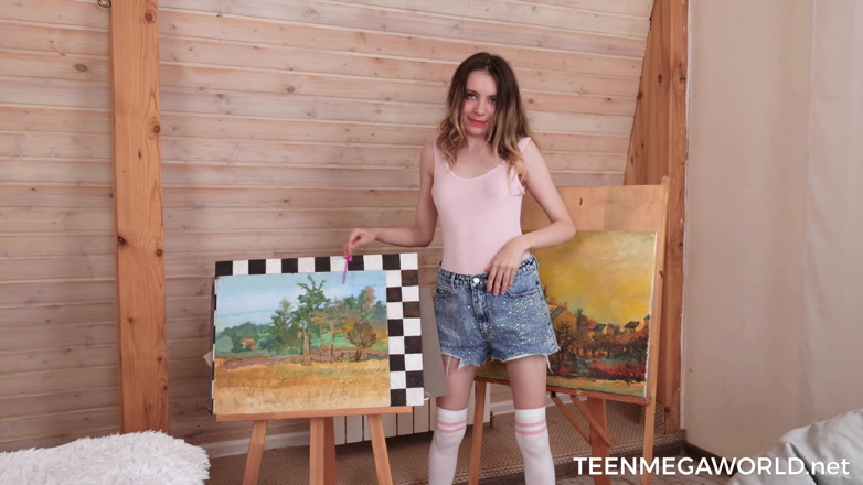 Teen Mega World: Relaxace s hračkou v kundičce