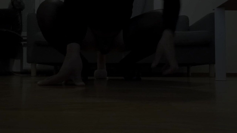 Horny bog dildo: varm rövhåll