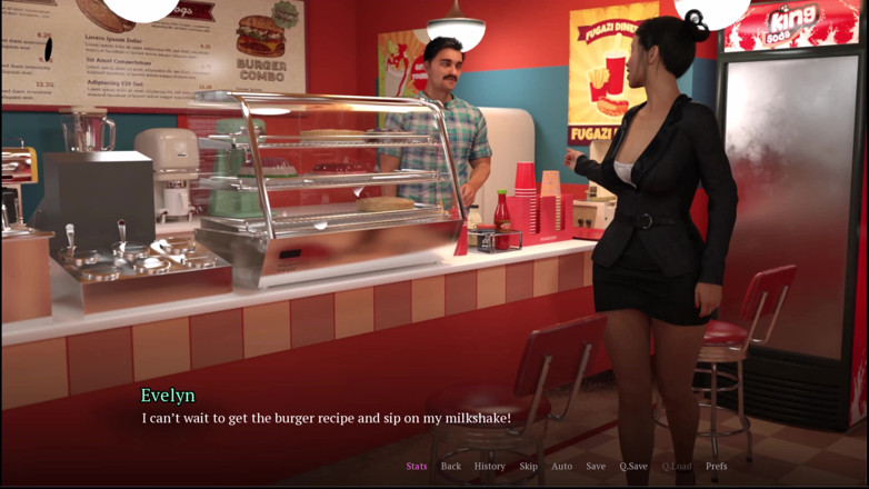 Kitty Gamer: Il matrimonio adorato 13 siamo andati a quel hamburger joint e...