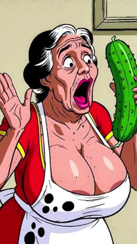 Ai cartoon mulheres com grandes mamas