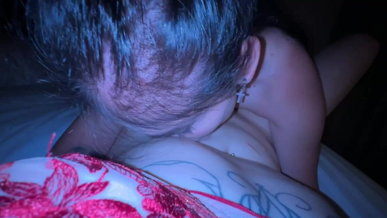 LuchCrush: Adik tiri nakal ini dientot habis-habisan pakai scissor sambil ditonton...