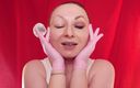 Arya Grander: ASMR - obličejový fetiš, odstraňování make-upu a video v lékařských rukavicích -...