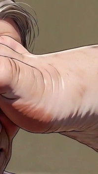 Old Granny Sucking Fat BBW Feet - Extremely Horny Foot Worship