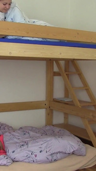 Brunette Lesbian and Her Current Task of Finding Her Orgasm for the Day