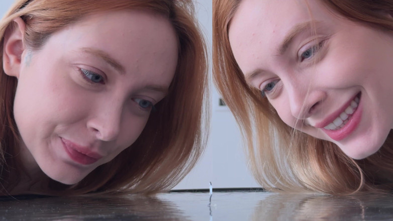 Loly Nebel Studio: Mein collegue geschrumpft und mit seinem kleinen körper gespielt