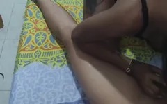 Boy Records His Brunette Friend for the First Time