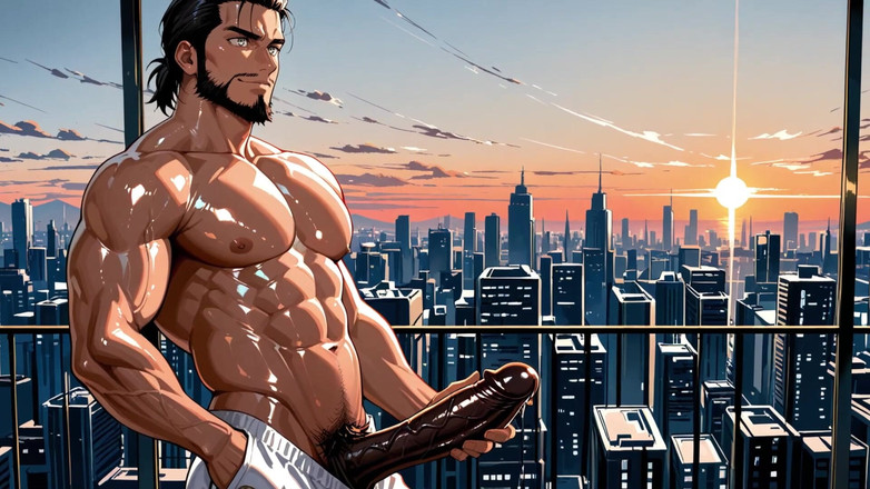 Erotic Man: Ai が生成した激しい筋肉の男性