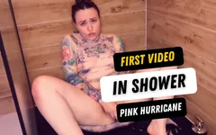 My First Time in Shower - Pink Hurricane