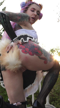 Maid with a Plug Tail