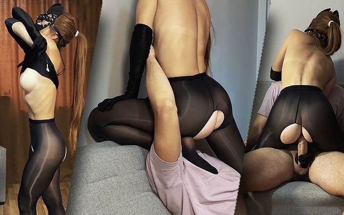 Myredfoxgirl: 遇到了我最大的粉丝，让他进入我并品尝他的精液