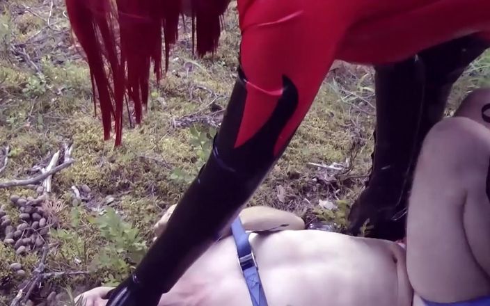 Arya Grander: Femdom Humiliation, Pissing, Belly Fetish, Latex, Wet and Messy