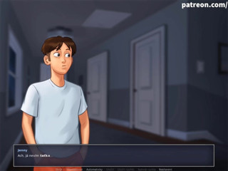 Cartoon Universal: Summertime saga part 79 - masturbate on porn video (Czech sub)